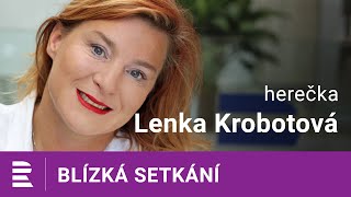 Lenka Krobotová na Dvojce Žila jsem v úplné naivitě [upl. by Ylicis350]