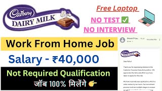 work from home indiaDairy milk easy work from home jobs for students easy job online work at home [upl. by Amsed]