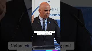 Alain Berset wird Generalsekretär des Europarats 🇨🇭 20min alainberset europarat news schweiz [upl. by Hardigg]