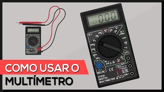 Como usar o multímetro digital  utilizando todas as escalas testes  medições [upl. by Eileek468]