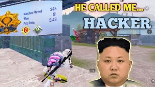 💀T1 PLAYER CALLED ME HACKER AND SAYING HE IS FRIEND OF JONATHANGAMINGYT AND LoLzZzGaming 😂 [upl. by Melinde532]