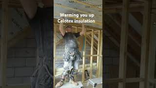 celotex insulation fitting construction carpentry loftconversion loft loftspace insulation [upl. by Seagrave]