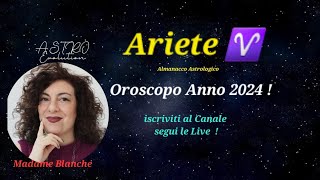 Ariete ♈️ Il tuo Anno 2024  Oroscopo [upl. by Isyad]