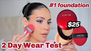 Viral Tir Tir Cushion Foundation 2 Day Wear Test [upl. by Ajnos]