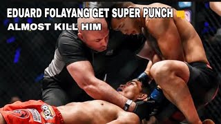 ONE TKO PUNCH Eduard Folayang vs Martin Nguyen [upl. by Aerb]