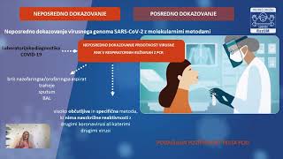 Testiranje zaposlenih na prisotnost protiteles za SARSCOV2 Ajda Erzar asist Martin Kurent [upl. by Yorgerg451]