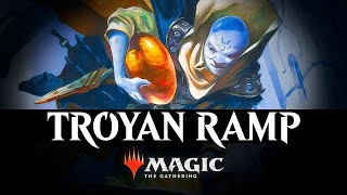 🥶🤢 SIMIC RAMP  Standard Brawl  MTG Arena [upl. by Naggem]