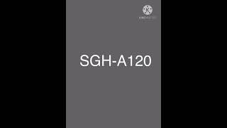 Samsung SGHA120 Startup And Shutdown [upl. by Noived]