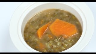 Green Bean Soup with Sweet Potato by Chef Eric Teo [upl. by Linetta]