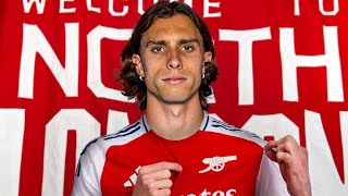 Welcome To The Arsenal Riccardo Calafiori [upl. by Siegfried]