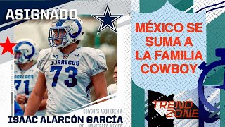 EXCLUSIVA Isaac Alarcón el mexicano que jugará con los Dallas Cowboys [upl. by Fusco29]