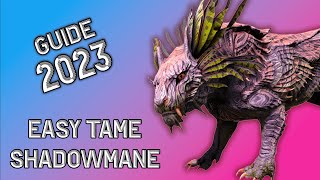 Taming Shadowmane and Trap in Ark  How to Tame Shadowmane in Ark Survival Evolved  Shadowmanes Ark [upl. by Landsman]