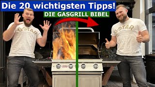 Die ultimative Gasgrill Anleitung Das Fachwissen der Grillprofis in 20 Fakten [upl. by Ecinereb]