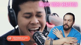 Marcelito Pomoy  Power Of Love Celine Dion Cover  First Time Reaction 4K [upl. by Odo]