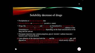 Pharmaceutical drug interactions and incompatibilities Pharmacy Third Stage [upl. by Salangia]