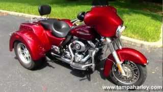 Used 2010 HarleyDavidson Motorcycle Trike Street Glide For Sale Tama Reno Dallas [upl. by Janetta]