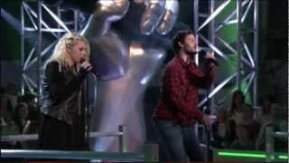 The Voice Norge 2012  Andrew Drew Hill 27 og Ida Glomnes 20  Duell  Young Folks HQ [upl. by Eula112]