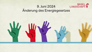 Kantonale Abstimmung über eine Änderung des Energiegesetzes  9 Juni 2024 [upl. by Lennaj]