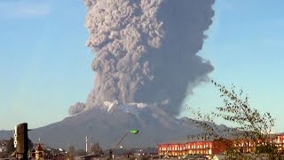 5 Monster Volcano Eruptions Caught On Camera [upl. by Lled675]