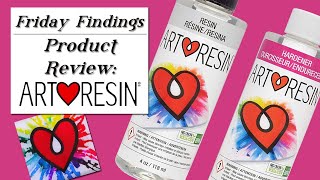 Art Resin Review TwoPart Epoxy Resin No VOCFriday Findings [upl. by Gelhar]