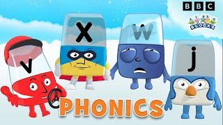 Learn to Read  Phonics for Kids  Learning Letters  J V W X [upl. by Eelyme]