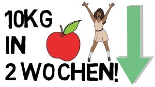 10kg in 2 Wochen abnehmen Wie schnell kann man abnehmen [upl. by Cann866]