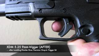 XDM 525 9mm PRP Dropin Trigger Kit [upl. by Mittel]