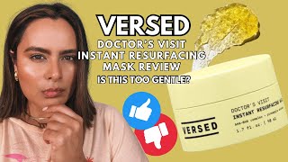 VERSED Doctors Visit Instant Resurfacing Mask Review  Nadia Vega [upl. by Mirak618]