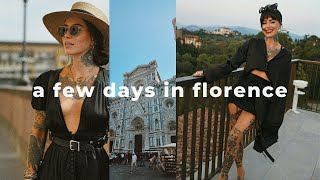 WHAT I WORE IN FLORENCE  vlog  outfits amp style [upl. by Amaras]