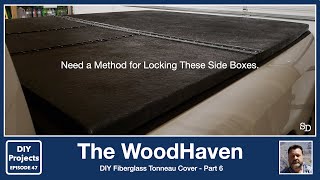 How to Build a DIY Fiberglass Tonneau Cover  Part 6 [upl. by Aihsila]