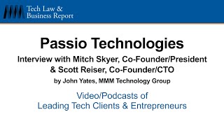 MMM SE Tech Video Podcast  Ep 147  Mitch Skyer and Scott Reiser of Passio Technologies [upl. by Kecaj]