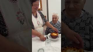 Preparo i maccheroni al tegamino a fine video l’assaggio di nonna Santa 96 anni [upl. by Osnofledi]