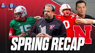 Nebraska Football Spring Recap  Dylan Raiola GREAT for Cornhuskers in Year 1 with Matt Rhule [upl. by Nottarts]