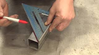 Cutting and Fitting Square Tubing [upl. by Druci]