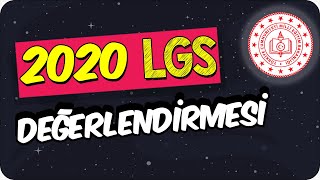 2020 LGS Değerlendirmesi  Soruları Çözüyoruz [upl. by Aielam794]