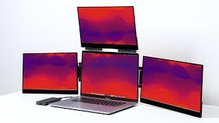 MacBook Pro Setup  Quad Display Insanity [upl. by Iren]