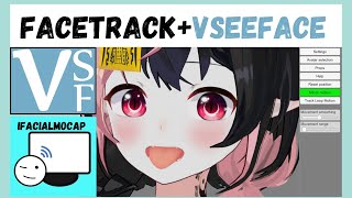 【Vtuber 3D】How to stream with face track in VSeeFace  iFacialMocap【Moe Bun】Vtuber tutorial [upl. by Callas]