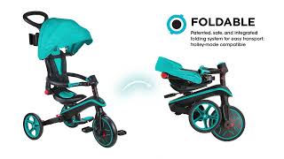 Globber Explorer Trike Foldable 4 In 1 [upl. by Oyam]