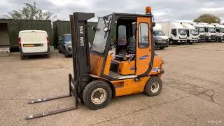 1999 Samsung SF25D Diesel Forklift Capacity 2500kg 473614 [upl. by Nimoynib]