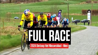 FULL RACE 2024 Omloop Het Nieuwsblad  Men [upl. by Anastos631]