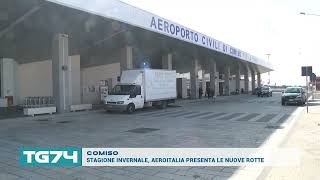 COMISO  STAGIONE INVERNALE AEROITALIA PRESENTA LE NUOVE ROTTE [upl. by Sadowski]