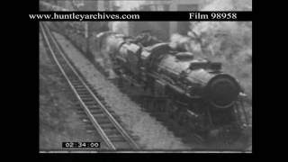 The Romney Hythe and Dymchurch railway 1930s Archive film 98958 [upl. by Anyrb239]