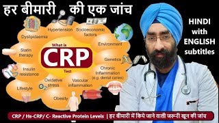 what is CRP Test  हर बीमारी का जरूरी टेस्ट  C Reactive Protein Explained  HsCRP  DrEducation [upl. by Sul]