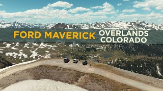 Ford Maverick Off Roads Colorado Trails  Overland Adventure  Ford Maverick Off Road [upl. by Nedi340]