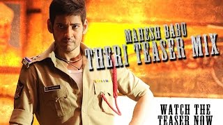 Superstar Mahesh Babu Theri Teaser Mix  2016  Pramod Core Works [upl. by Nayr]