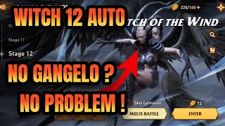 Awaken Chaos Era  WITCH 12 Auto Farm  Without Gangelo  Step by Step how to build your team [upl. by Wojak]