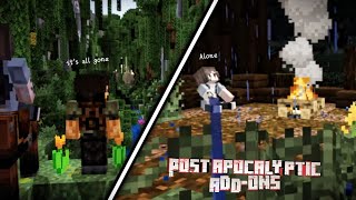 BEST Zombie Apocalypse ADDONS For MCPE 120 [upl. by Dimitris]