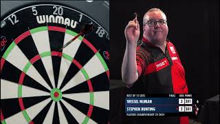 FINAL  Wessel Nijman vs Stephen Bunting  Players Championship 24 2024 🎯 [upl. by Tillfourd]