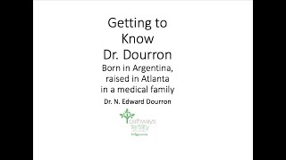 Getting to know Dr Dourron Born in Argentina raised in Atlanta in a medical family [upl. by Clarance]