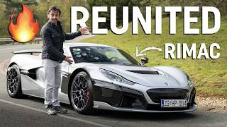 Richard Hammond drives a Rimac for the first time since his lifethreatening crash [upl. by Natsyrk626]